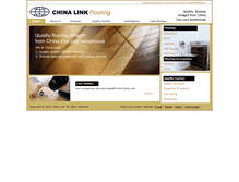 Tablet Screenshot of chinalinkflooring.com